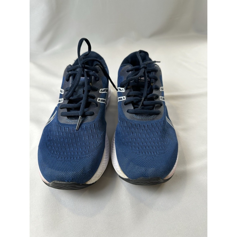 Asics Gel Excite 9.5 1012b182 Running Shoes Womens Size 9 Mako Blue White EUC - Picture 3 of 9